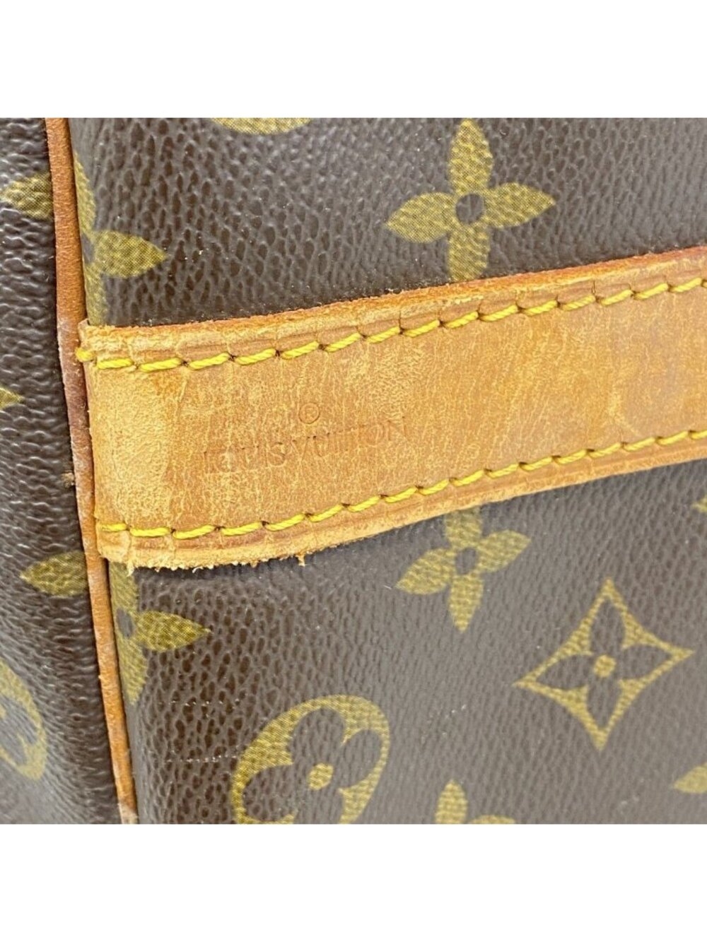Louis Vuitton Boston Bag Monogram Keepall Bandouliere 50 Brown - Picture 5 of 10